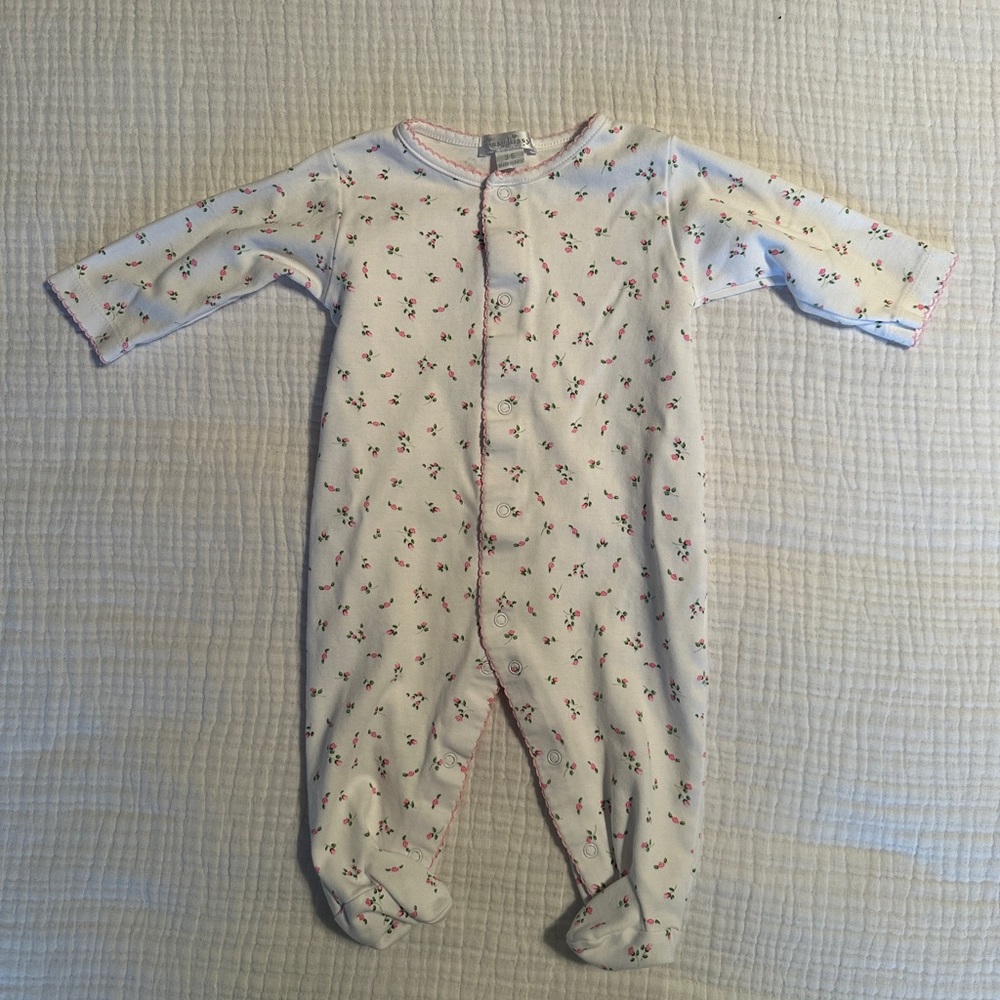 Kissy Kissy Garden Rose Footie